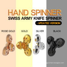Newest Tri Finger Fidget Hand Spinner for Anti-Anxiety Stress Relief